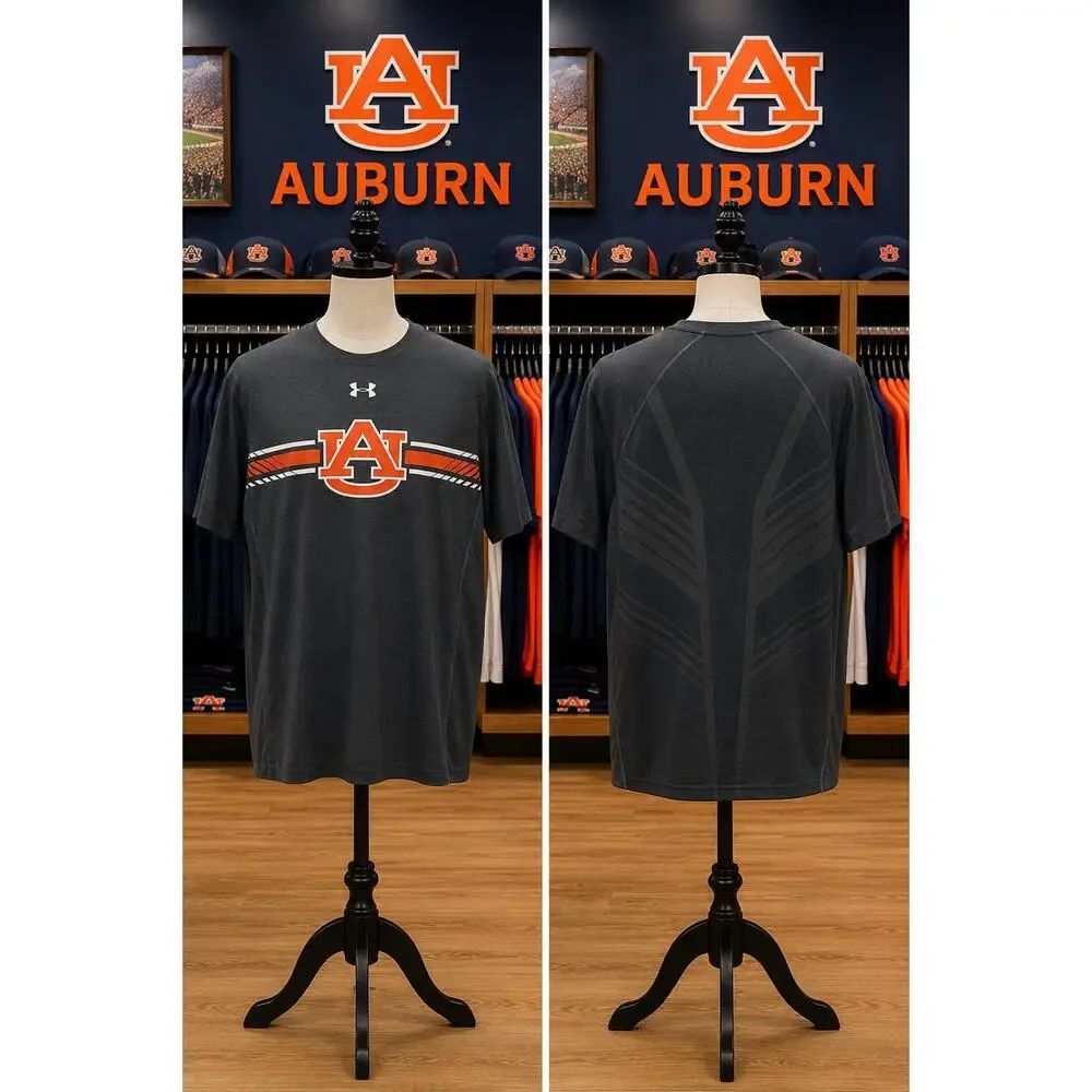 Under Armour Auburn Tigers HeatGear Performance Shirt Men’s Large